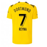Borussia Dortmund Giovanni Reyna #7 Fotballklær Tredjedrakt 2022-23 Kortermet